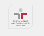 Zertifikat seit 2008 Audit Familiengerechte Hochschule